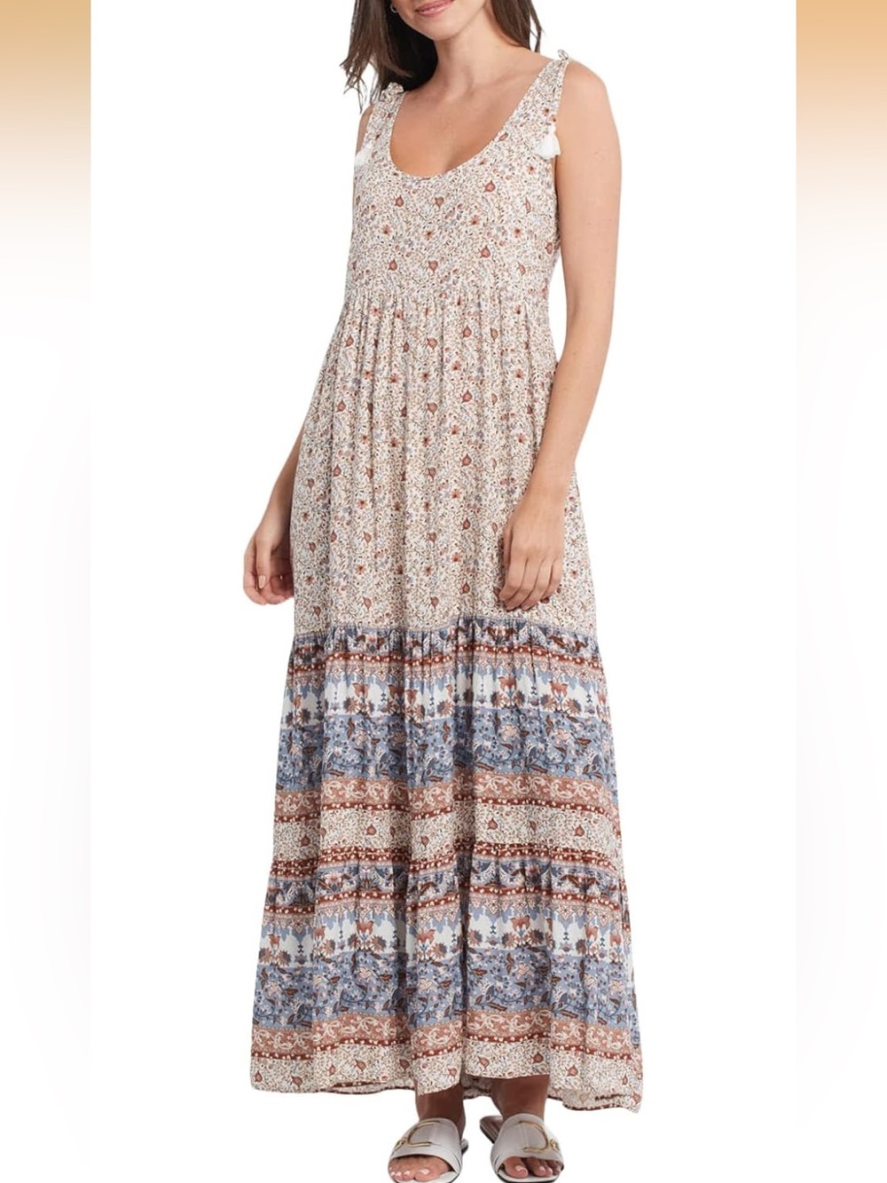 Tribal Jeans - 100% Rayon summer boho dress